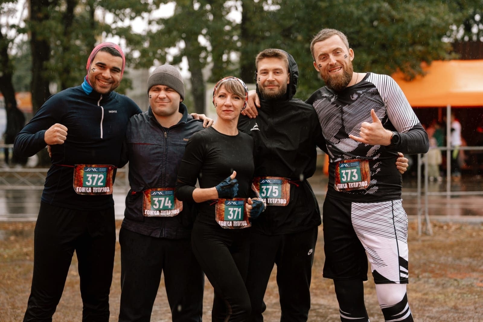 Команда OCR 36 (Вилен крайний слева)